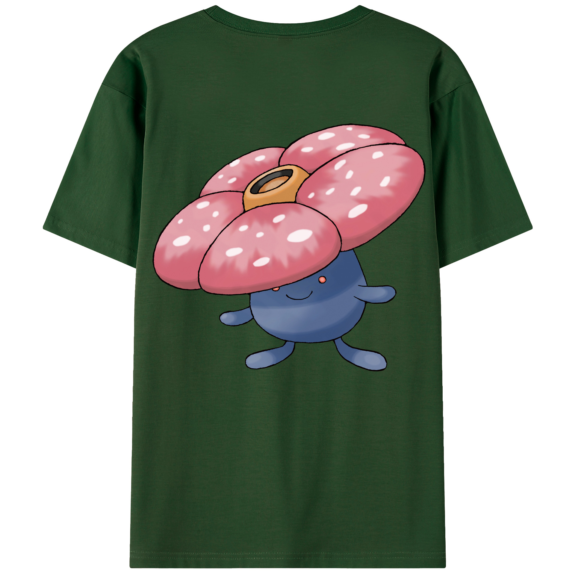 （画像用） ポケットモンスター Pokémon 綿100％半袖Tシャツ（背面プリント）